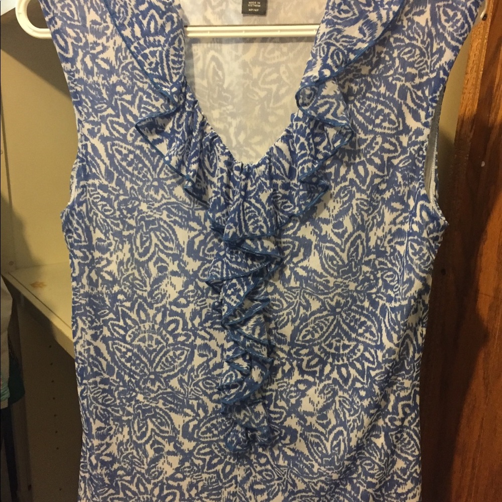 Sleeveless summer top